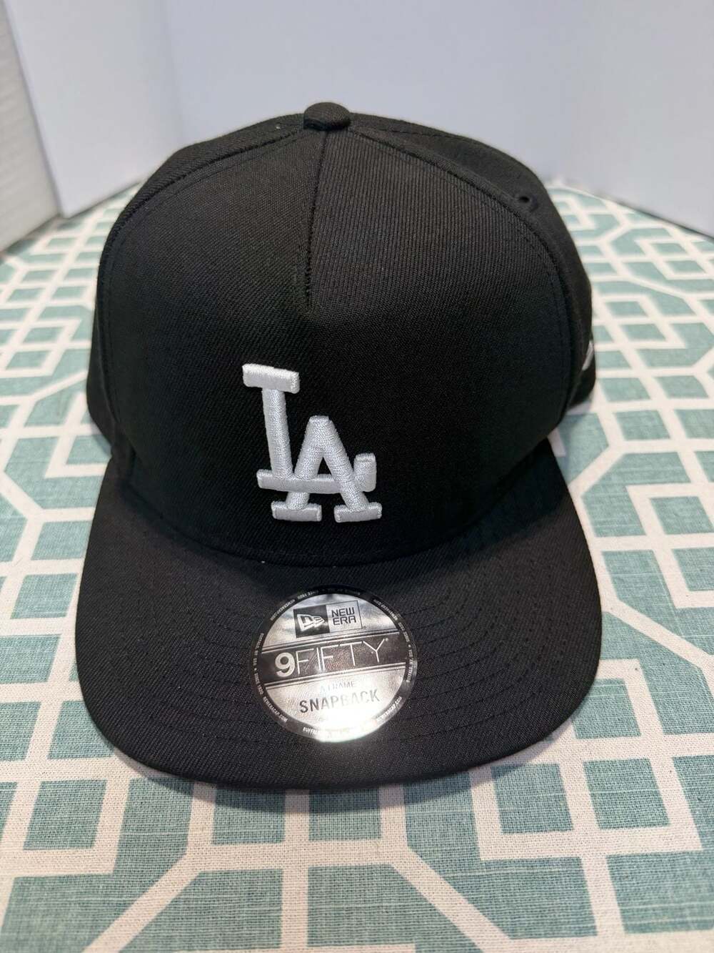 New Era Los Angeles Dodgers 9FIFTY A-Frame Snapback Hat Black/White